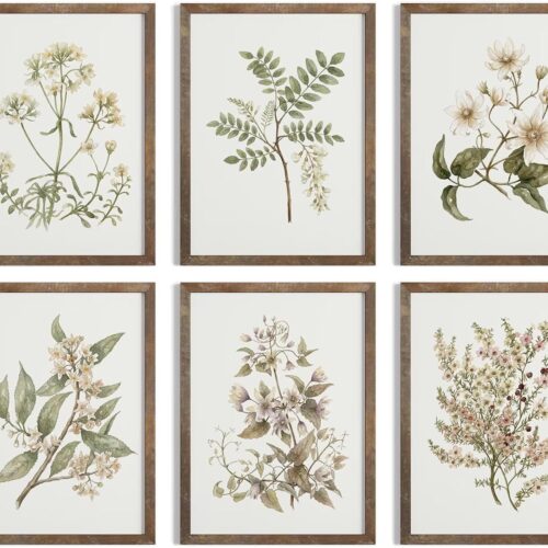 Watercolor Floral Unframed Decorative Art Prints